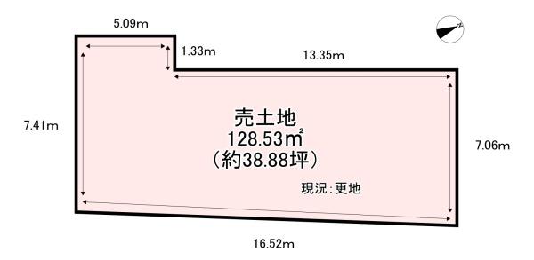 生駒郡斑鳩町興留１丁目の土地