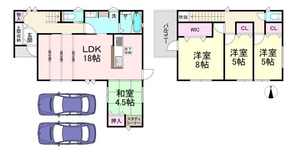 天理市富堂町　3号棟　新築戸建