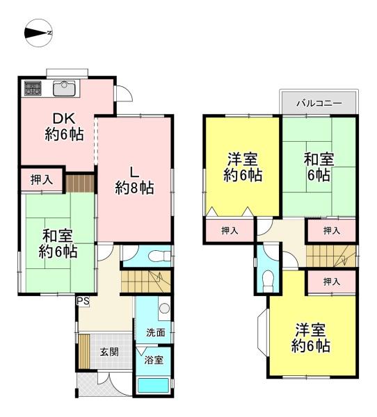 大和高田市大字市場　中古戸建