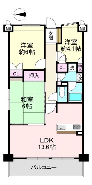 東急ドエル大和八木アネックスＣ棟