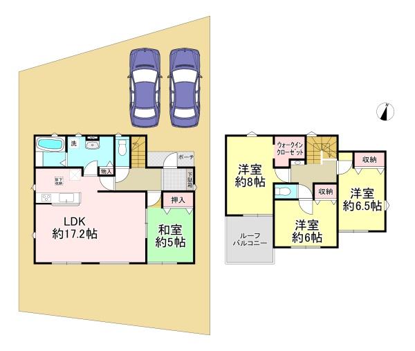桜井阿部24　1期　1号棟　新築戸建