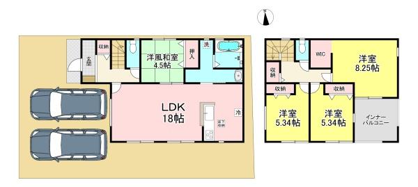 葛城市南道穂３期　２号棟　新築戸建