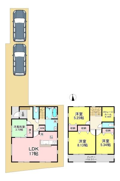 葛城市南道穂３期　５号棟　新築戸建