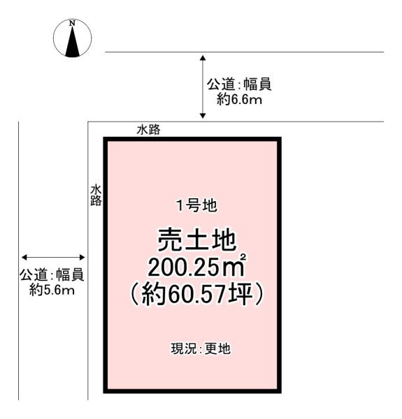 北葛城郡広陵町大字安部の売土地