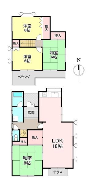 香芝市北今市1丁目　中古戸建