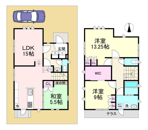 橿原市雲梯町　中古戸建