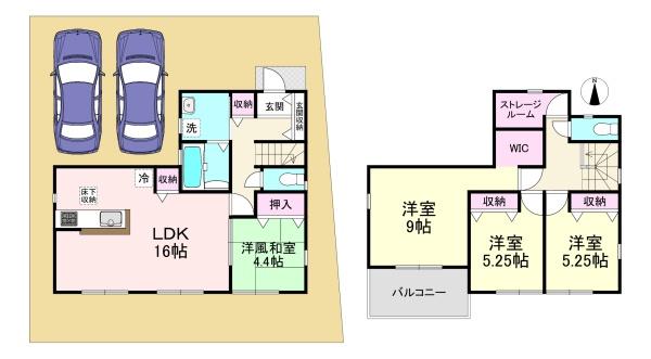 桜井市金屋8期　2号棟　新築戸建