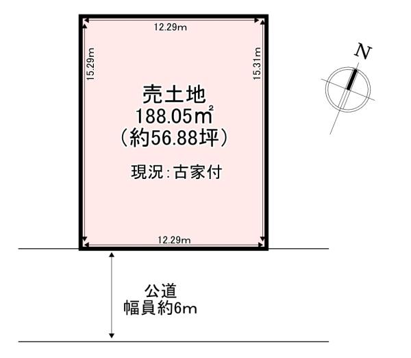 香芝市穴虫　売土地