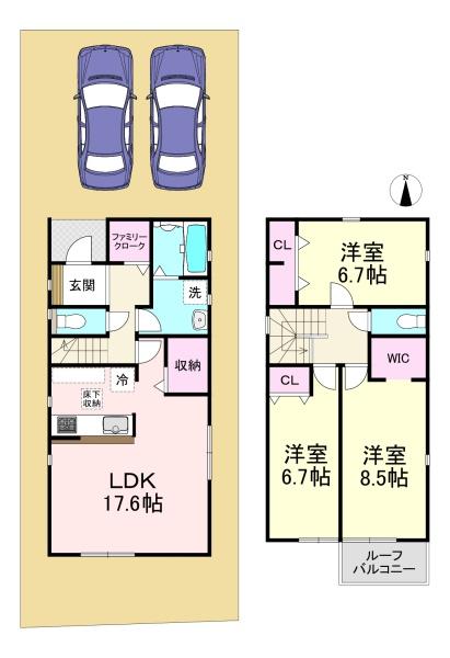 田原本町矢部22　1期1号棟