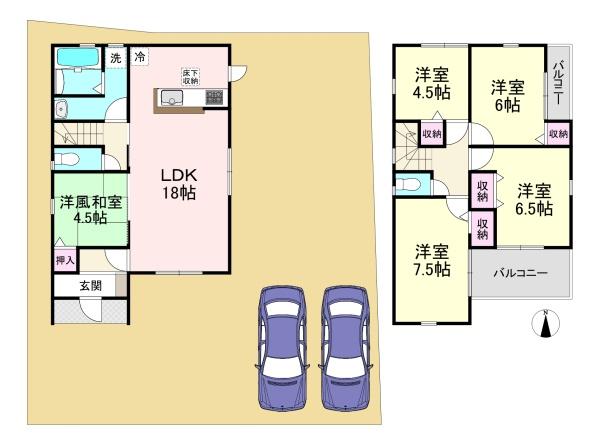 田原本町黒田3期　1号棟　新築戸建