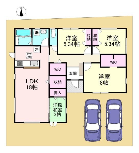 田原本町黒田3期　3号棟　新築戸建