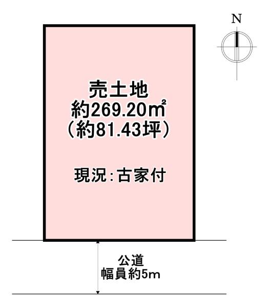 北葛城郡上牧町片岡台　売土地