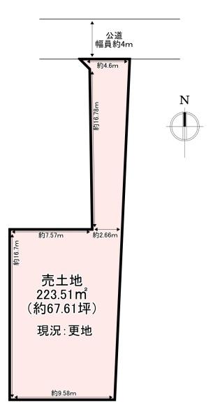 生駒郡斑鳩町法隆寺南1丁目　売土地
