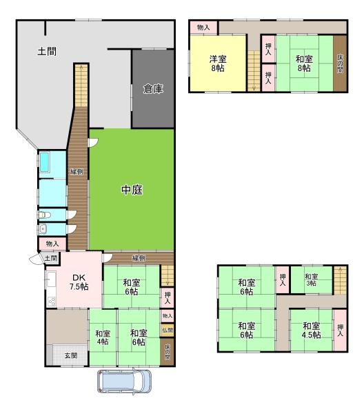 葛城市竹内の中古一戸建て