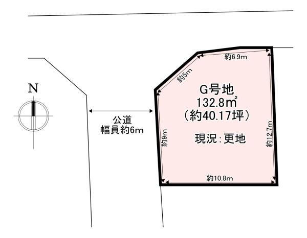 香芝市北今市7丁目　G号地