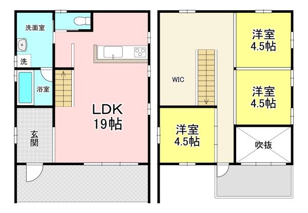 葛城市北花内　新築戸建