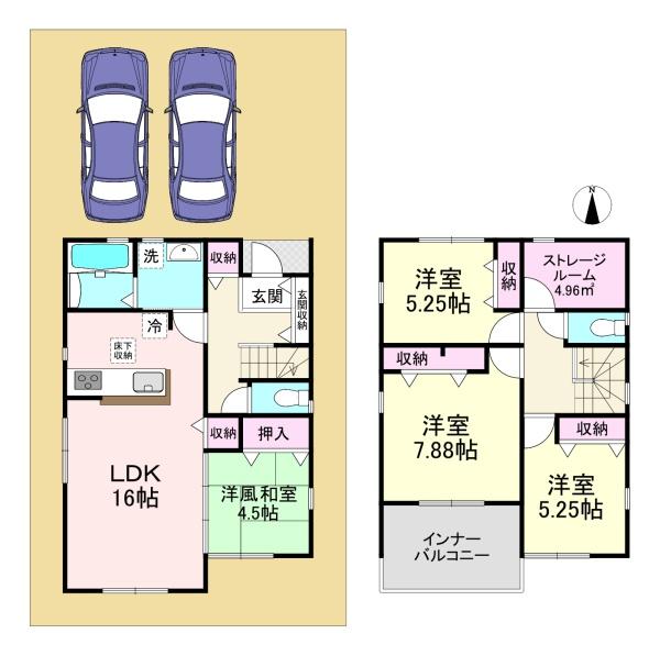 橿原市曽我町7期　2号棟　新築戸建