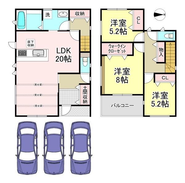 天理市田町　3号地　新築戸建