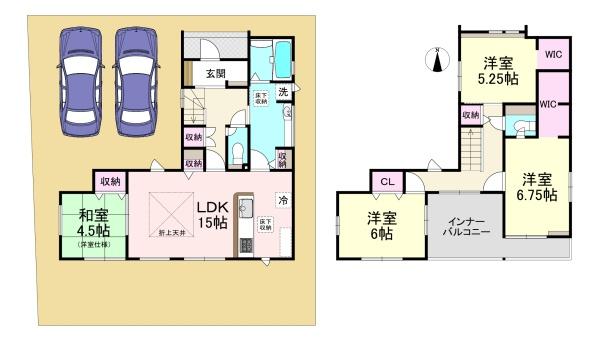 天理市前栽町　1号棟　新築戸建