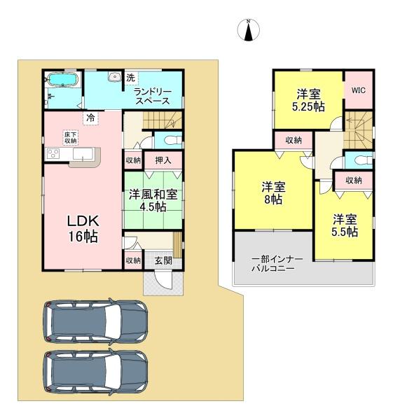 葛城市新庄４期　３号棟　新築戸建