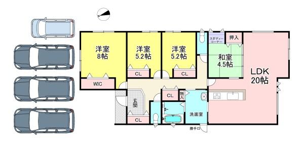 北葛城郡広陵町大字三吉　新築戸建