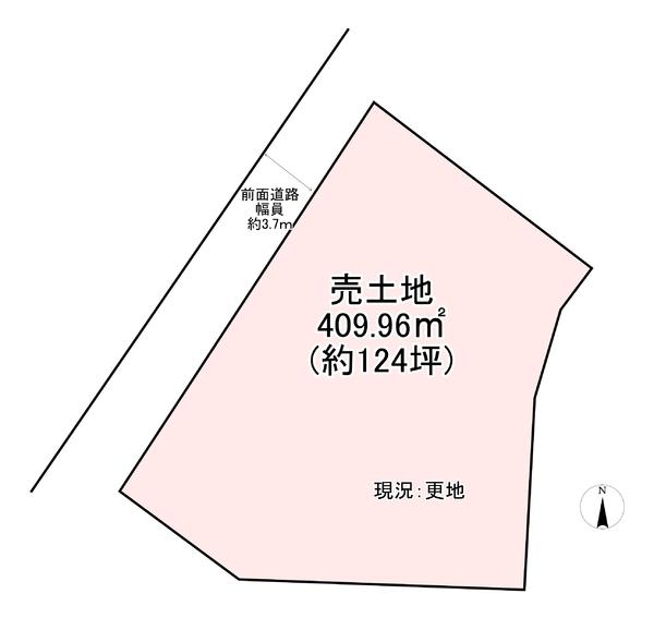 北葛城郡河合町池部3丁目　売土地