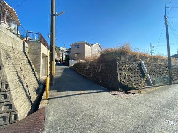 北葛城郡河合町池部3丁目の土地(現地土地写真)