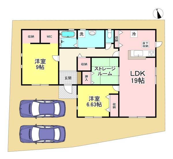 葛城市笛堂　２号棟　新築戸建