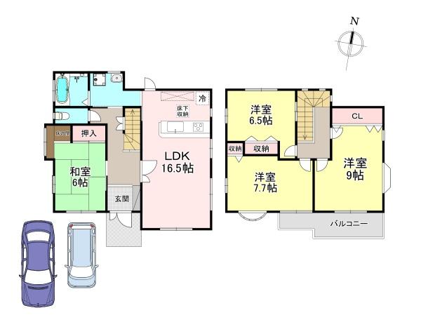 香芝市下田東4丁目　中古戸建