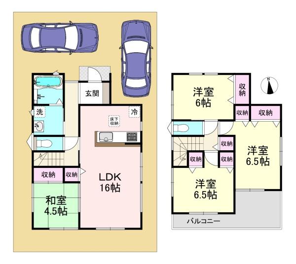 天理市第1別所町　3号棟　新築戸建