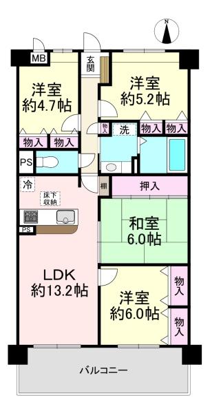 ネオハイツ桜井B棟