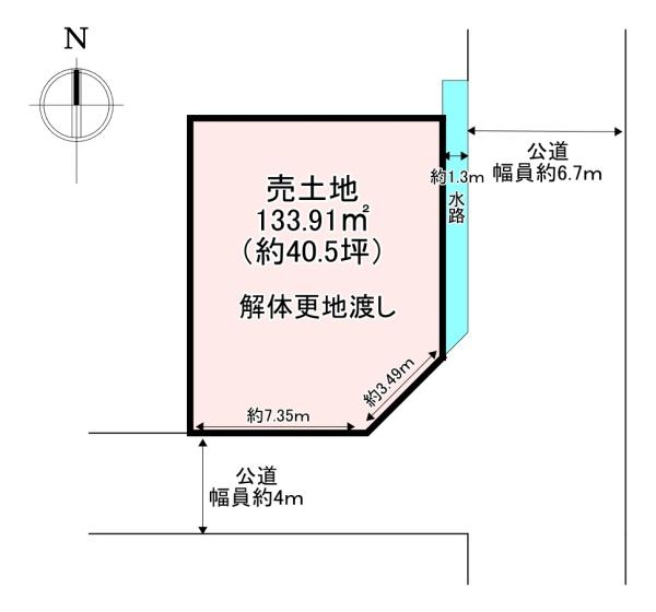香芝市良福寺　売土地