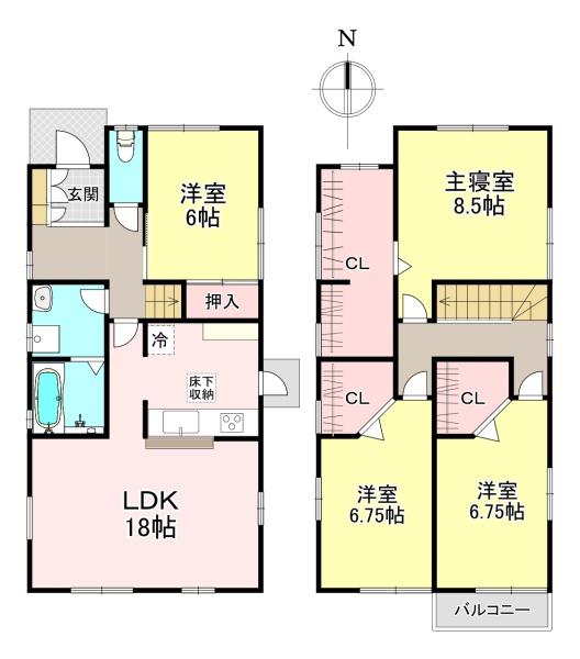 香芝市旭ケ丘４丁目の中古一戸建て