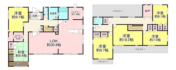 北葛城郡広陵町みささぎ台　Beハイム　中古戸建
