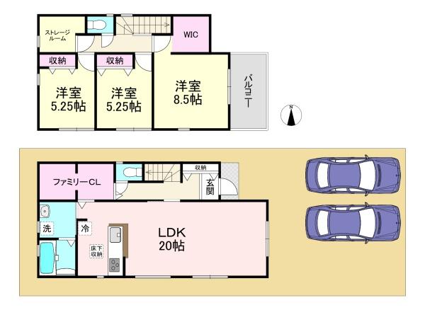 橿原市四条町5期　1号棟　新築戸建