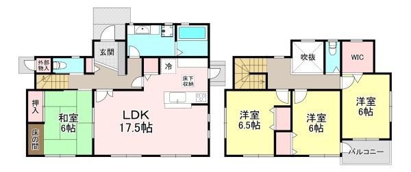 香芝市高山台２丁目の中古一戸建て