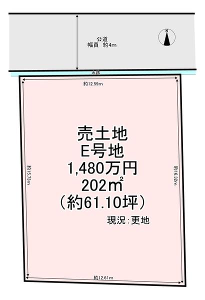 生駒郡斑鳩町法隆寺東1丁目　E号地