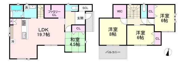 タマタウン前栽Ⅱ　4号地　新築戸建