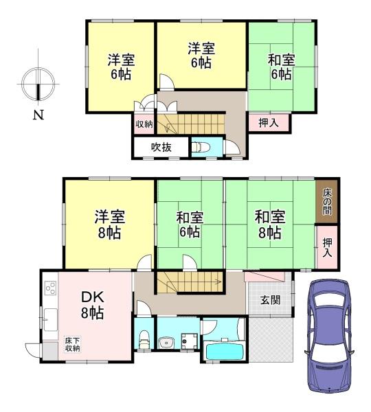北葛城郡王寺町明神２丁目の中古一戸建て