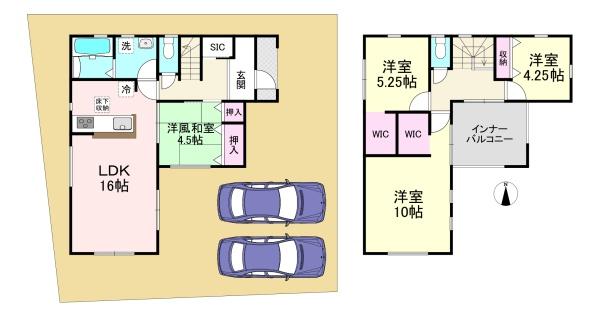 桜井市芝5期　2号棟　新築戸建