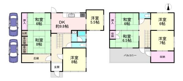 桜井市大字大福　中古戸建