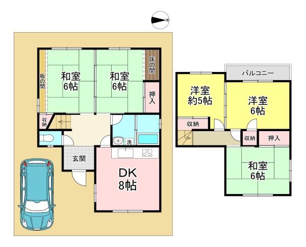 大和高田市大字市場の中古一戸建て