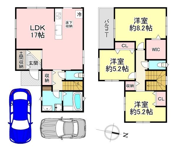香芝市穴虫の中古一戸建て
