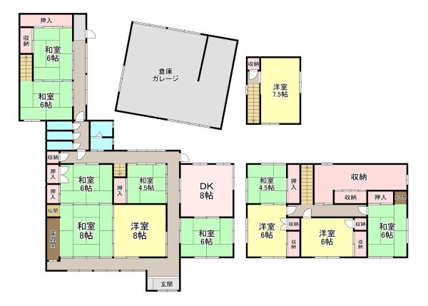 生駒郡斑鳩町興留１丁目の中古一戸建て