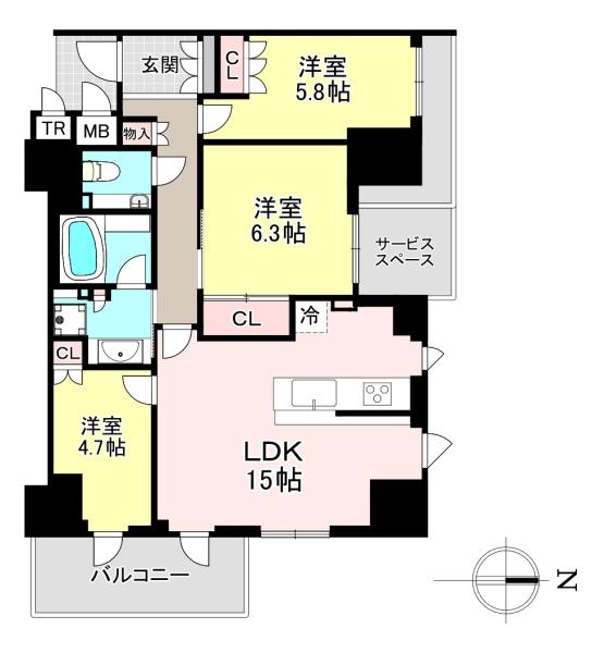 ジオタワー新町