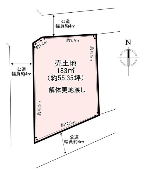 香芝市穴虫　売土地