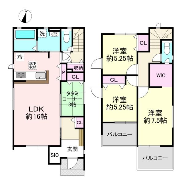 天理市石上町　1号棟　新築戸建