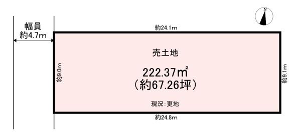 桜井市大字桜井　売土地