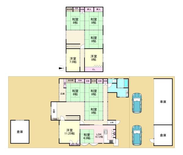 高市郡高取町兵庫　中古戸建