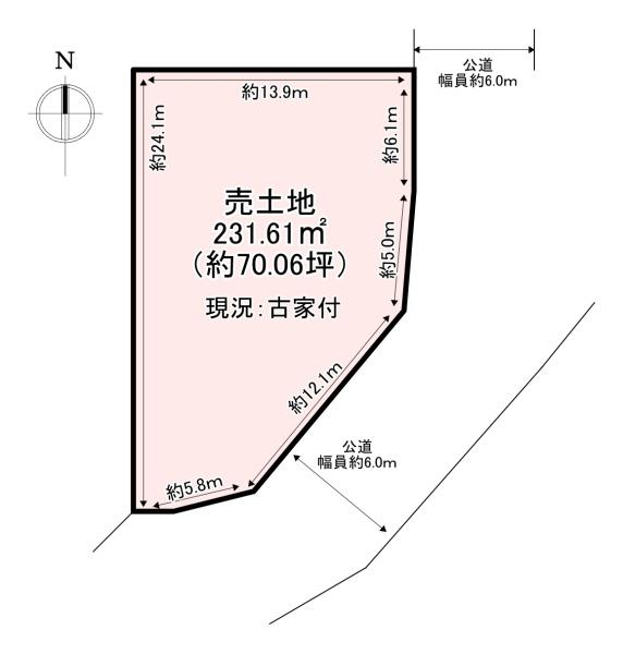 北葛城郡王寺町太子３丁目の土地